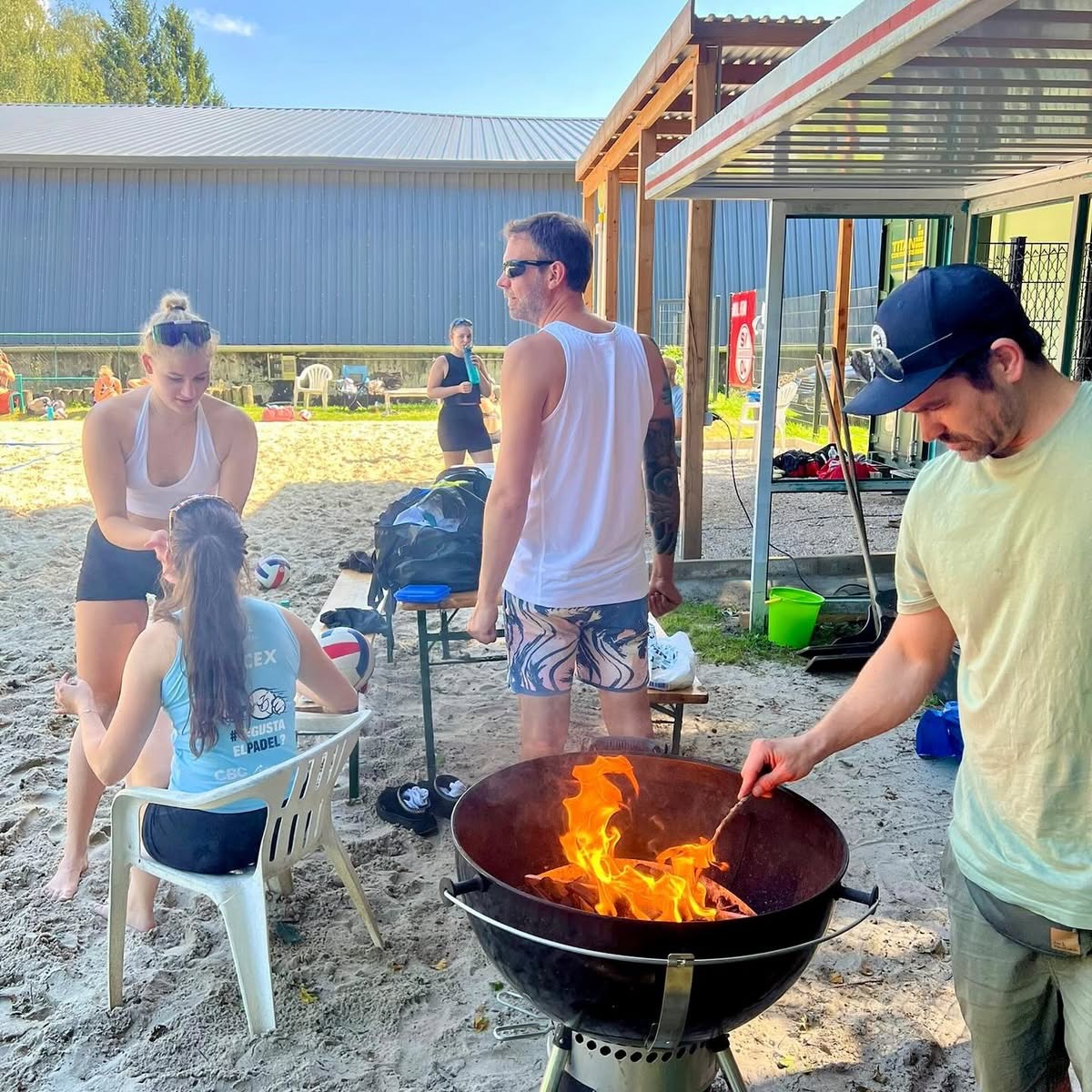 Turnierleitung Beachvolleyball Turnier am LA Beach Bochum Langendreer