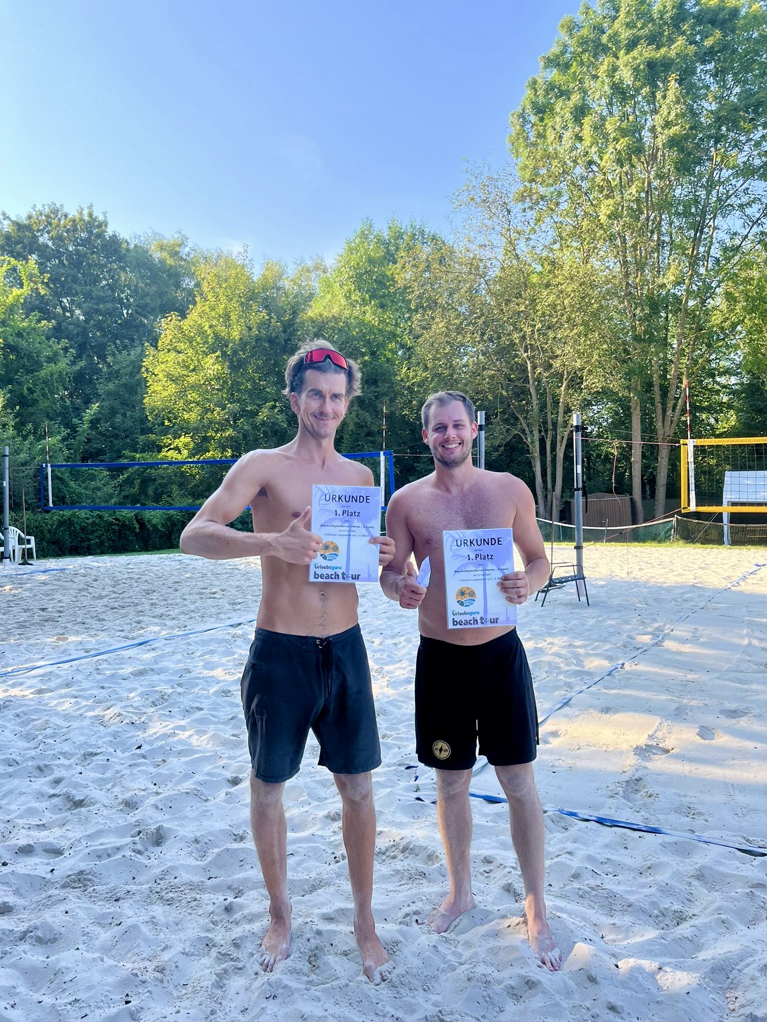 Best platzierte LA Beacher beim Beachvolleyball Turnier in Bochum Langendreer